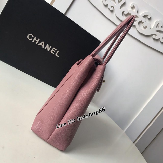 CHANEL女包 中古手提包 奢華淑女風手袋 進口小牛皮 香奈兒手拎包 djc1902